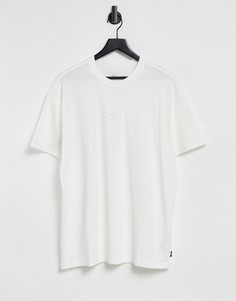 Белая футболка в стиле oversized Nike-Белый
