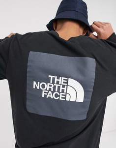 Черный лонгслив The North Face