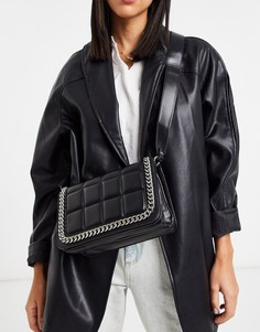Черная сумка на плечо Topshop Cruz-Черный цвет