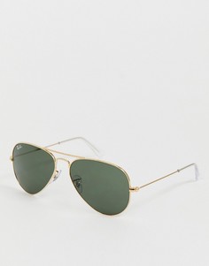 Солнцезащитные очки Ray-Ban Aviator 0rb3025-Золотистый