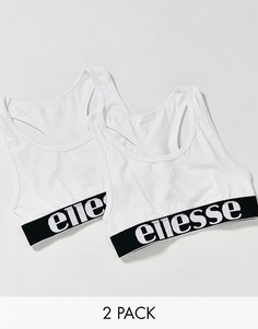 2 белых бюстгальтера Ellesse-Белый