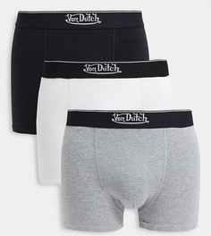 Набор из 3 боксеров-брифов Von Dutch-Многоцветный
