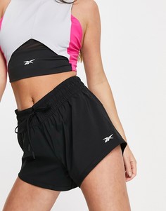 Черные свободные шорты Reebok Training-Черный цвет