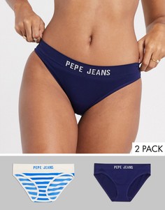 Набор из 2 бесшовных трусов Pepe Jeans-Многоцветный