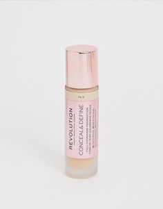 Скрывающая недостатки кожи и подчеркивающая черты лица тональная основа Revolution Conceal & Define-Мульти