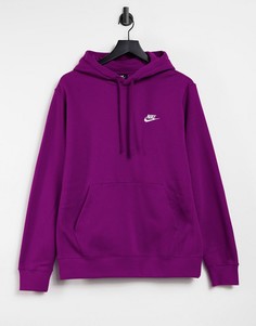 Худи фиолетового цвета Nike Club-Сиреневый