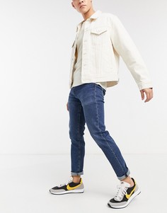 Темно-выбеленные зауженные джинсы цвета индиго Levis 512-Голубой Levis®
