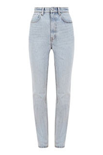 Голубые джинсы с лампасами Alexander Wang.T