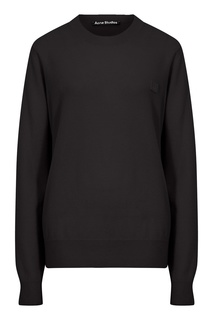 Черный шерстяной джемпер Acne Studios