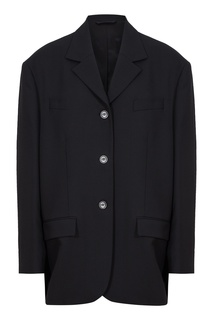 Черный жакет оверсайз Acne Studios