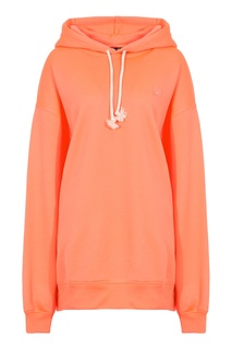 Худи персикового цвета с логотипом Acne Studios