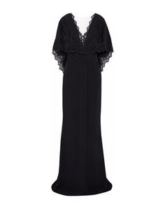 Длинное платье Marchesa