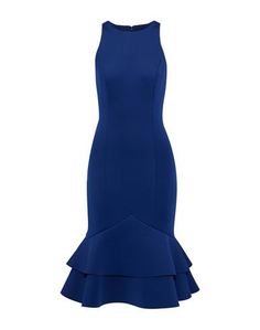 Платье до колена Badgley Mischka