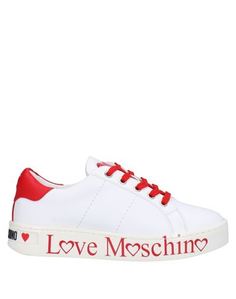 Низкие кеды и кроссовки Love Moschino