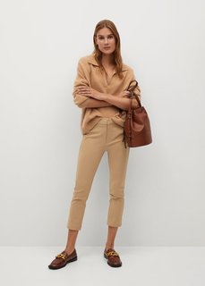 Укороченные костюмные брюки - Nina7-h Mango