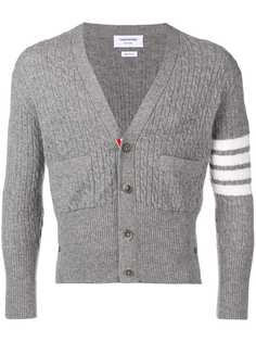 Thom Browne кашемировый кардиган с полосками 4-Bar