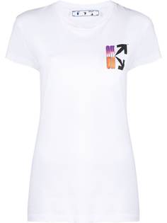Off-White футболка с логотипом