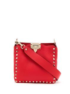 Valentino Garavani сумка через плечо Rockstud с логотипом