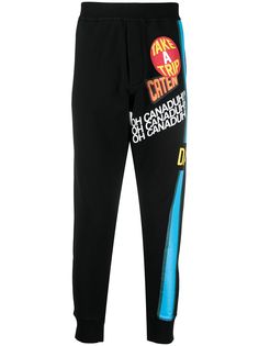 Dsquared2 спортивные брюки с надписью
