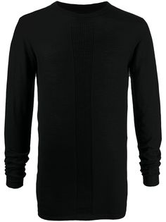 Rick Owens полосатый джемпер в рубчик