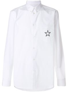 Givenchy классическая рубашка со звездой