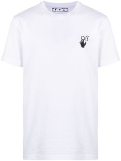 Off-White logo-print short-sleeved T-shirt