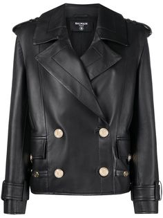 Balmain двубортная куртка
