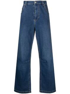 MSGM широкие джинсы с карманами
