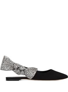 Giuseppe Zanotti балетки Euridice с кристаллами
