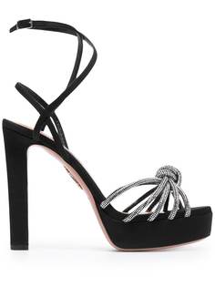 Aquazzura босоножки Celeste 130 на платформе