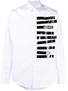 Dsquared2 рубашка с полосками