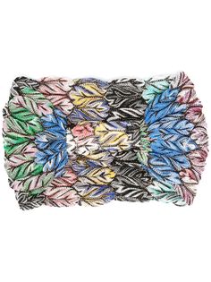 Missoni повязка на голову с узором зигзаг
