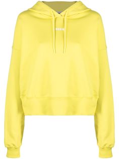 MSGM укороченное худи с логотипом