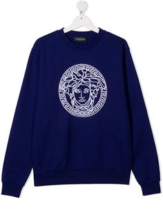 Young Versace толстовка с принтом Medusa