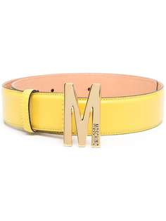 Moschino ремень с пряжкой-логотипом