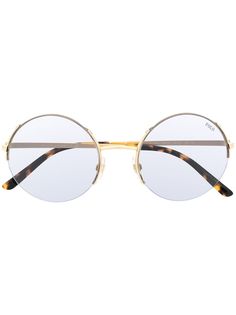 Polo Ralph Lauren солнцезащитные очки в круглой оправе