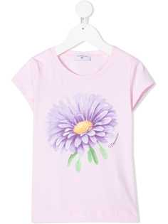 Monnalisa футболка с принтом