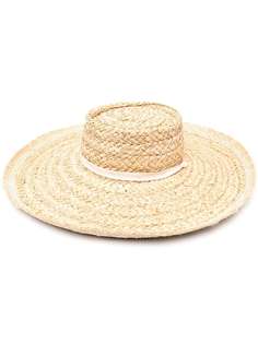 Zimmermann соломенная шляпа с широкими полями