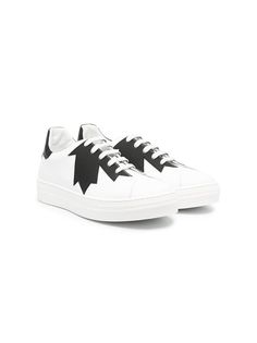 Dsquared2 Kids кеды с аппликацией