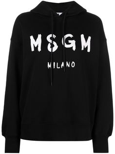 MSGM худи с кулиской и логотипом