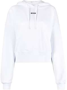 MSGM худи с кулиской и логотипом