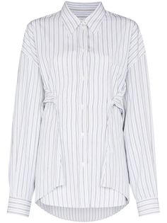 MM6 Maison Margiela рубашка в полоску