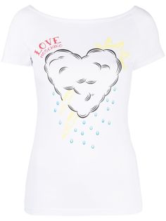 Love Moschino футболка с графичным принтом