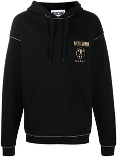 Moschino худи с принтом Double Question Mark