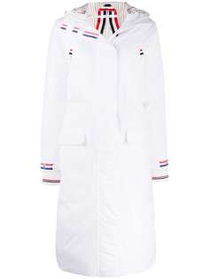 Thom Browne пуховик с полосками 4-Bar