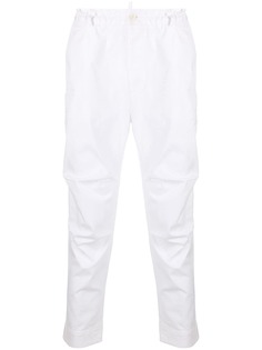 Dsquared2 зауженные брюки чинос с эластичным поясом