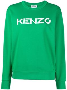 Kenzo толстовка с логотипом и длинными рукавами