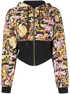Versace Jeans Couture худи с принтом Baroque
