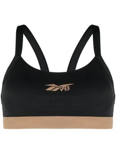 Reebok x Victoria Beckham спортивный бюстгальтер с логотипом