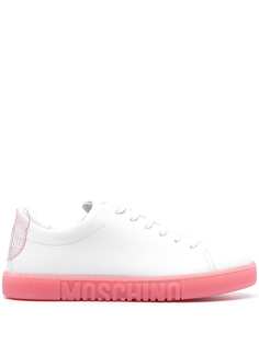 Moschino кроссовки с логотипом